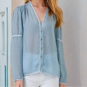 Silk cupro top by Maven West